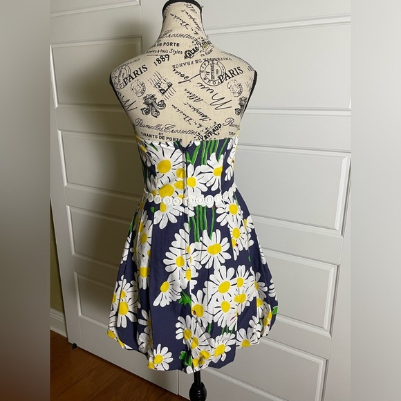 Lilly Pulitzer Original Regency Bubble Dress Bright Navy Look Lady Bug - Picture 4 of 8